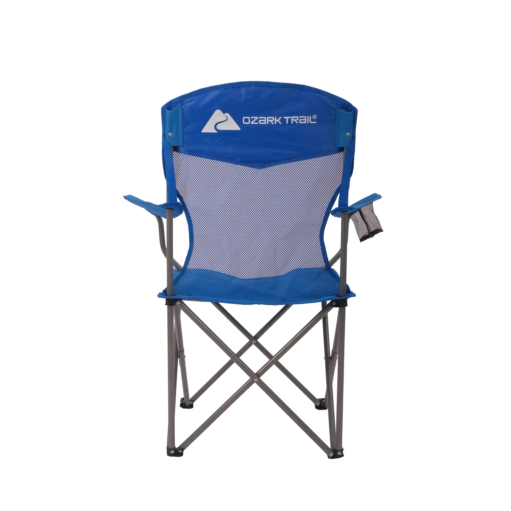 Ozark Trail Basic Mesh Chair Blue, Adult, 32.28in x 20.28in x 37.60in - Image 11