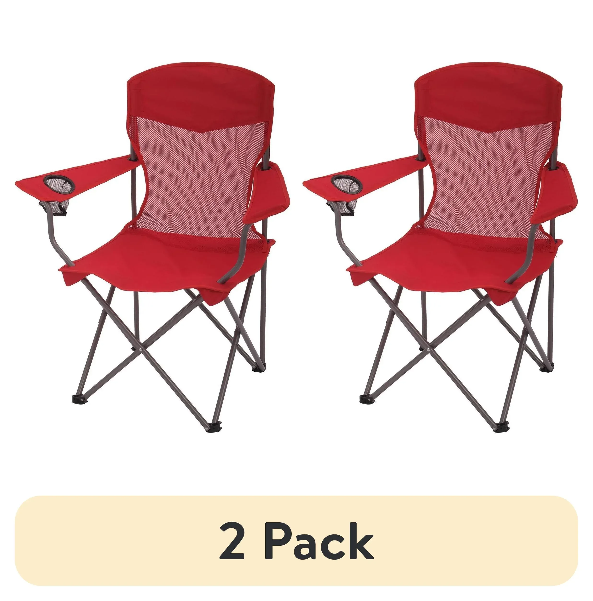 Ozark Trail Basic Mesh Chair Blue, Adult, 32.28in x 20.28in x 37.60in - Image 17