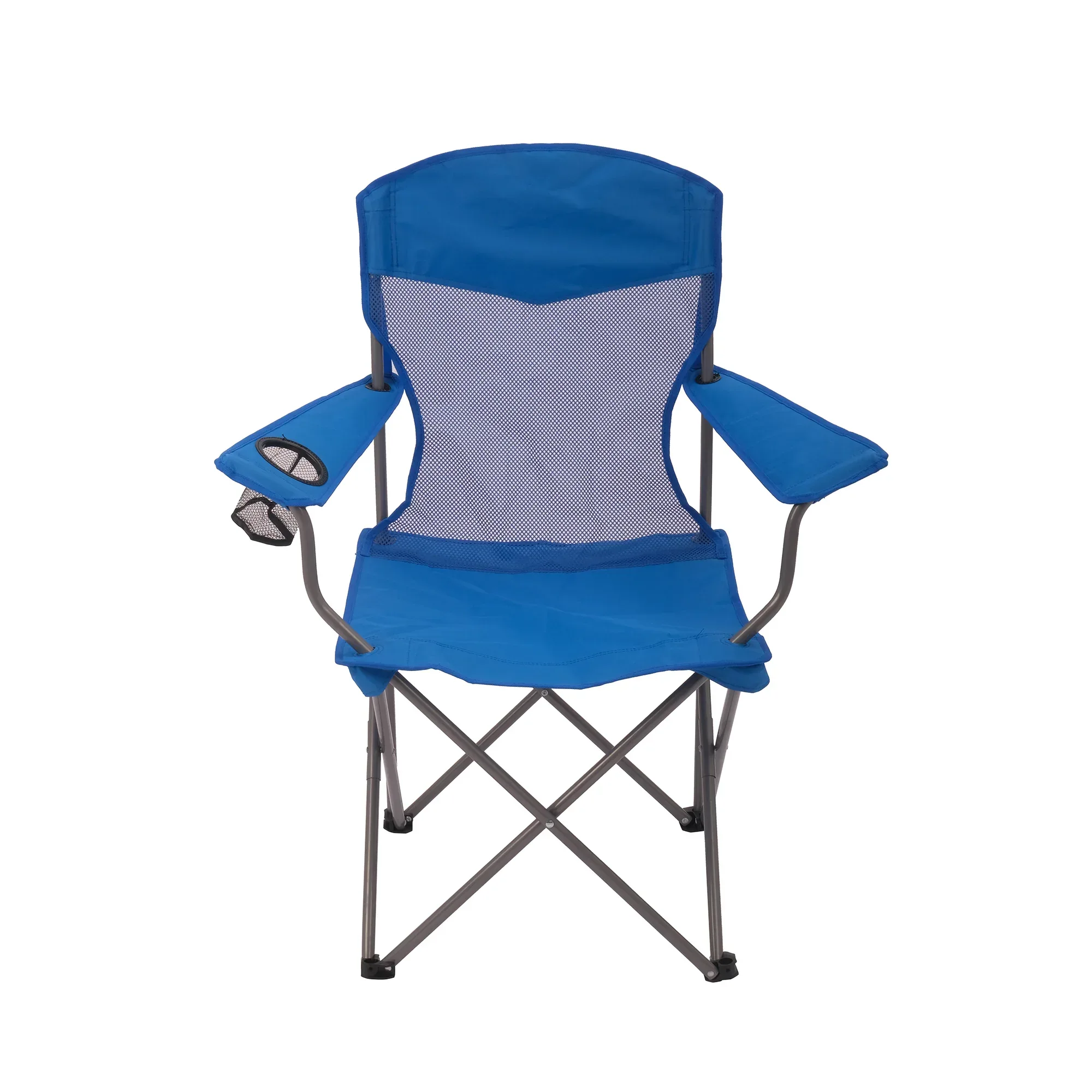 Ozark Trail Basic Mesh Chair Blue, Adult, 32.28in x 20.28in x 37.60in - Image 9
