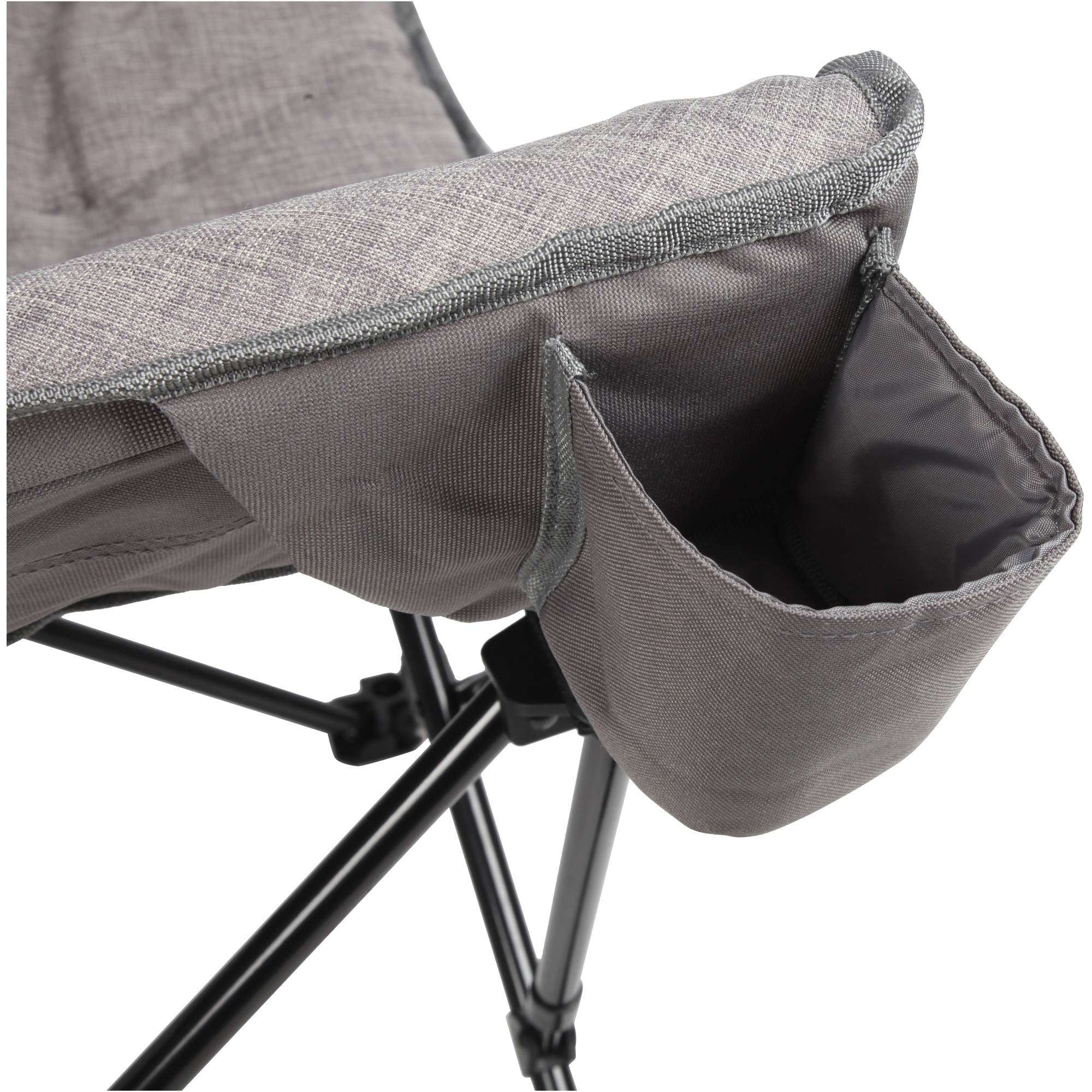 Ozark Trail Camping Club Chair, Gray, Adults - Image 7