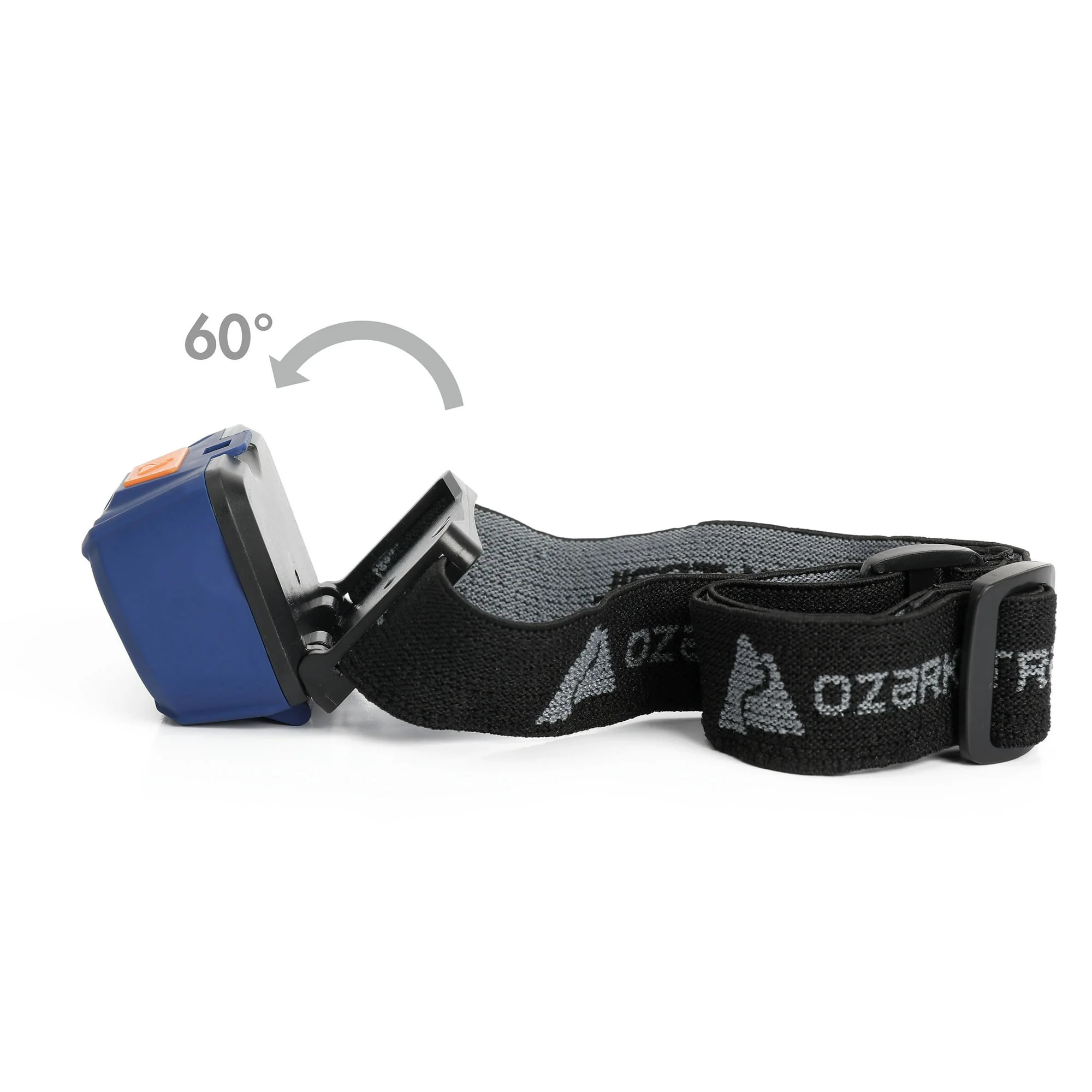 Ozark Trail LED 100 Lumens Headlamp, Blue, 3AAA Batteries Included - Image 4
