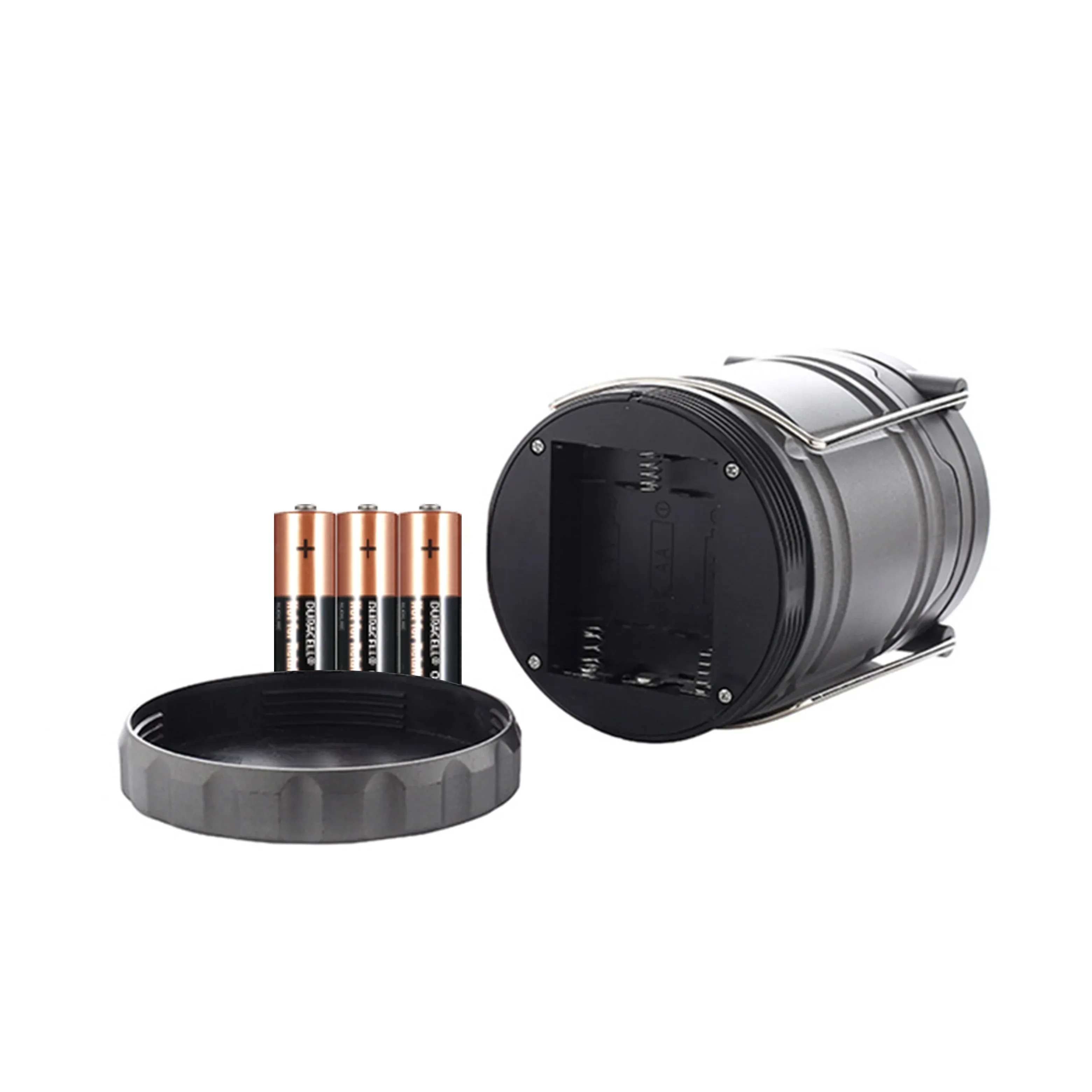 Ozark Trail LED Camping Lanterns 3 Pack with AAA & AA Batteries - Image 2