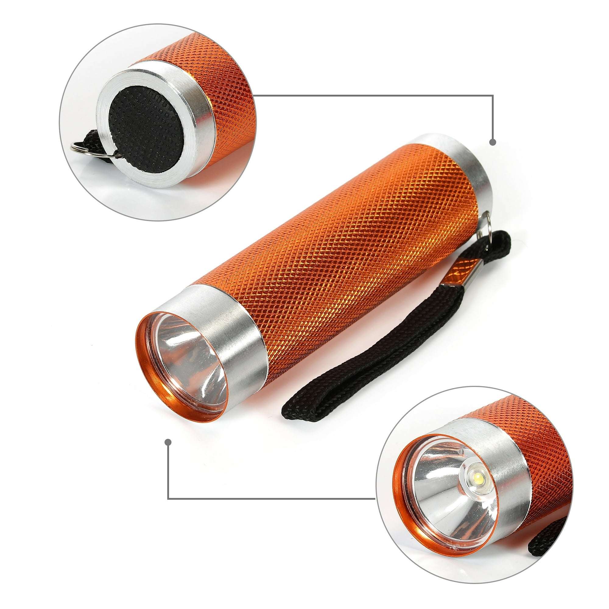 Ozark Trail LED Flashlights 10-Pack 50 Lumens Multicolor Compact Set for Camping - Image 12