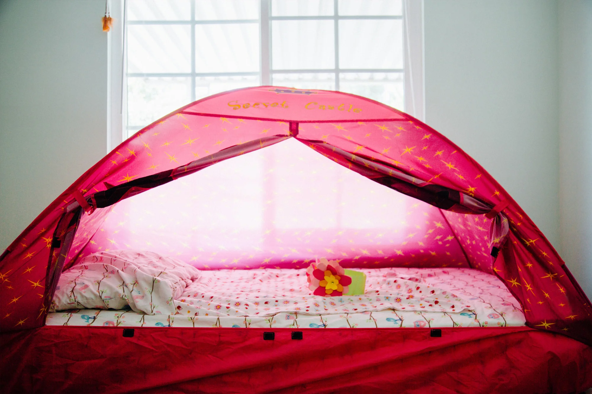 Pacific Play Tents Secret Castle Bed Tent, Twin, Child - Image 6
