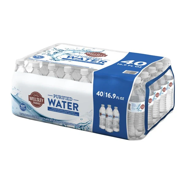 Pack of 2 Wellsley Farms Purified Water, 40 pk./16.9 oz. - Image 2