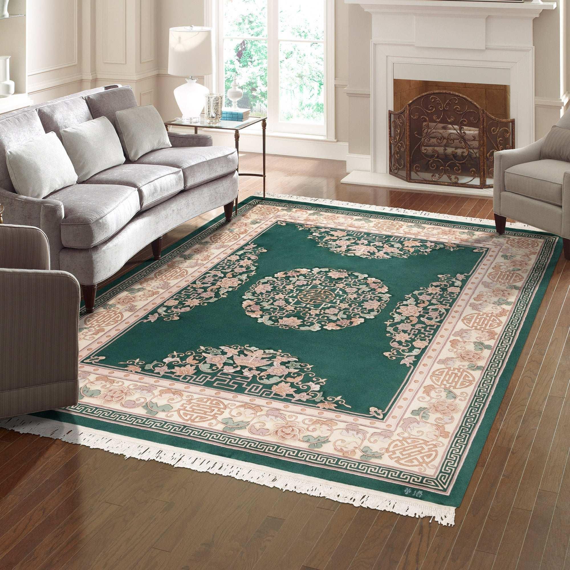 Pagoda Hand Knotted Rug Collection, Lyon
