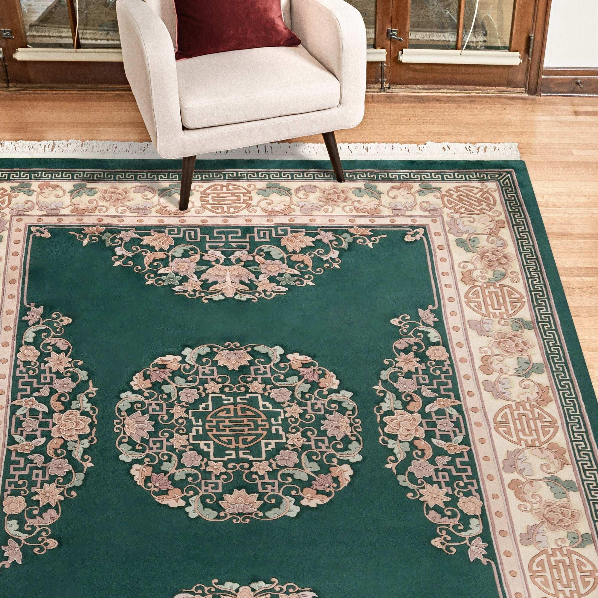 Pagoda Hand Knotted Rug Collection, Lyon - Image 2