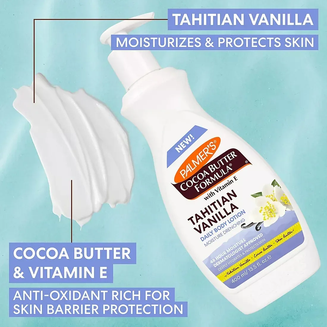 Palmer's Cocoa Butter Formula Tahitian Vanilla Body Lotion, 2 pk./13.5 fl. oz. - Image 5