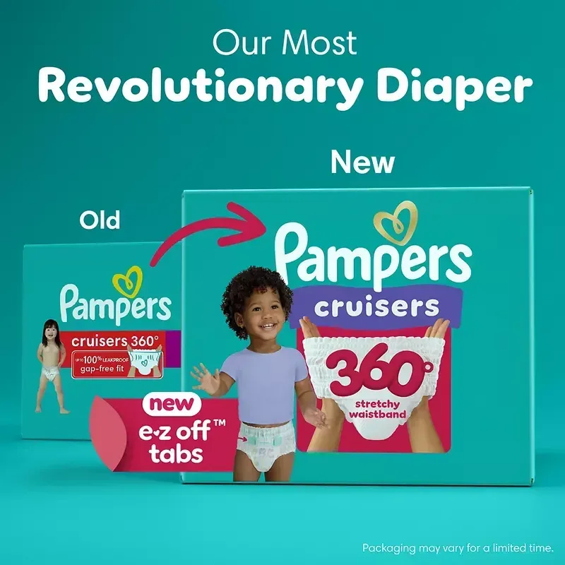 Pampers Cruisers 360 Pull-On Diapers (Select Size) - Image 5