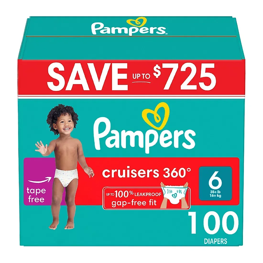 Pampers Cruisers 360 Pull-On Diapers (Select Size) - Image 7