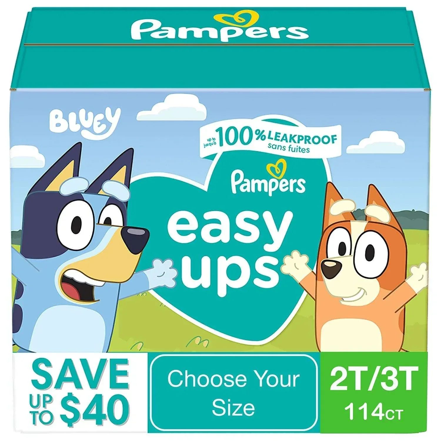 Pampers Easy Ups Training Pants Underwear, Sizes 2T-6T - Image 10