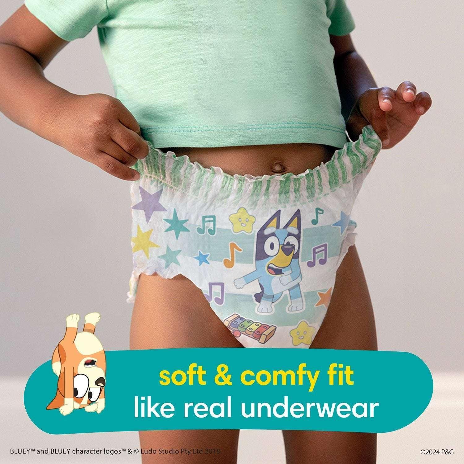 Pampers Easy Ups Training Pants Underwear, Sizes 2T-6T - Image 14