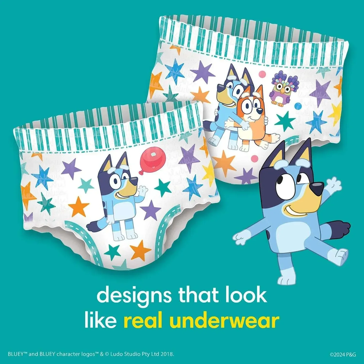 Pampers Easy Ups Training Pants Underwear, Sizes 2T-6T - Image 17