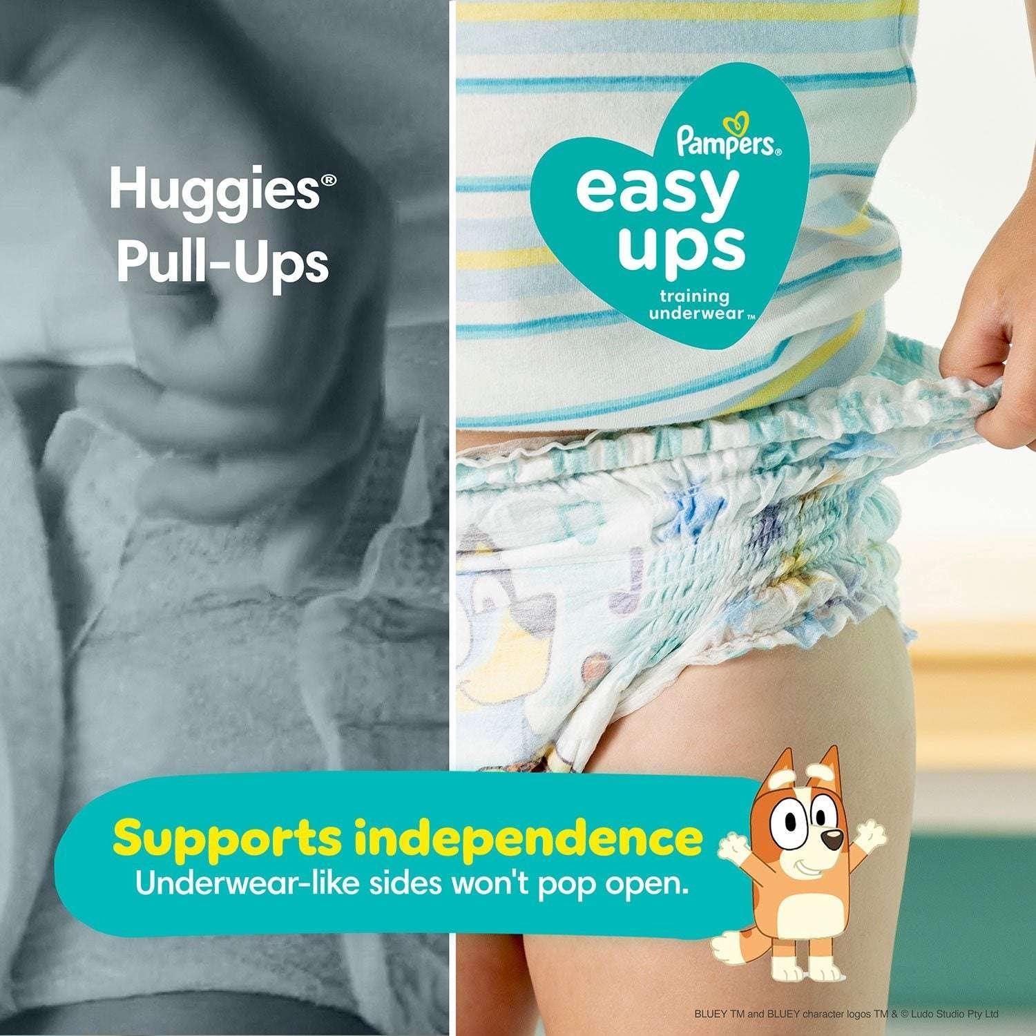 Pampers Easy Ups Training Pants Underwear, Sizes 2T-6T - Image 18