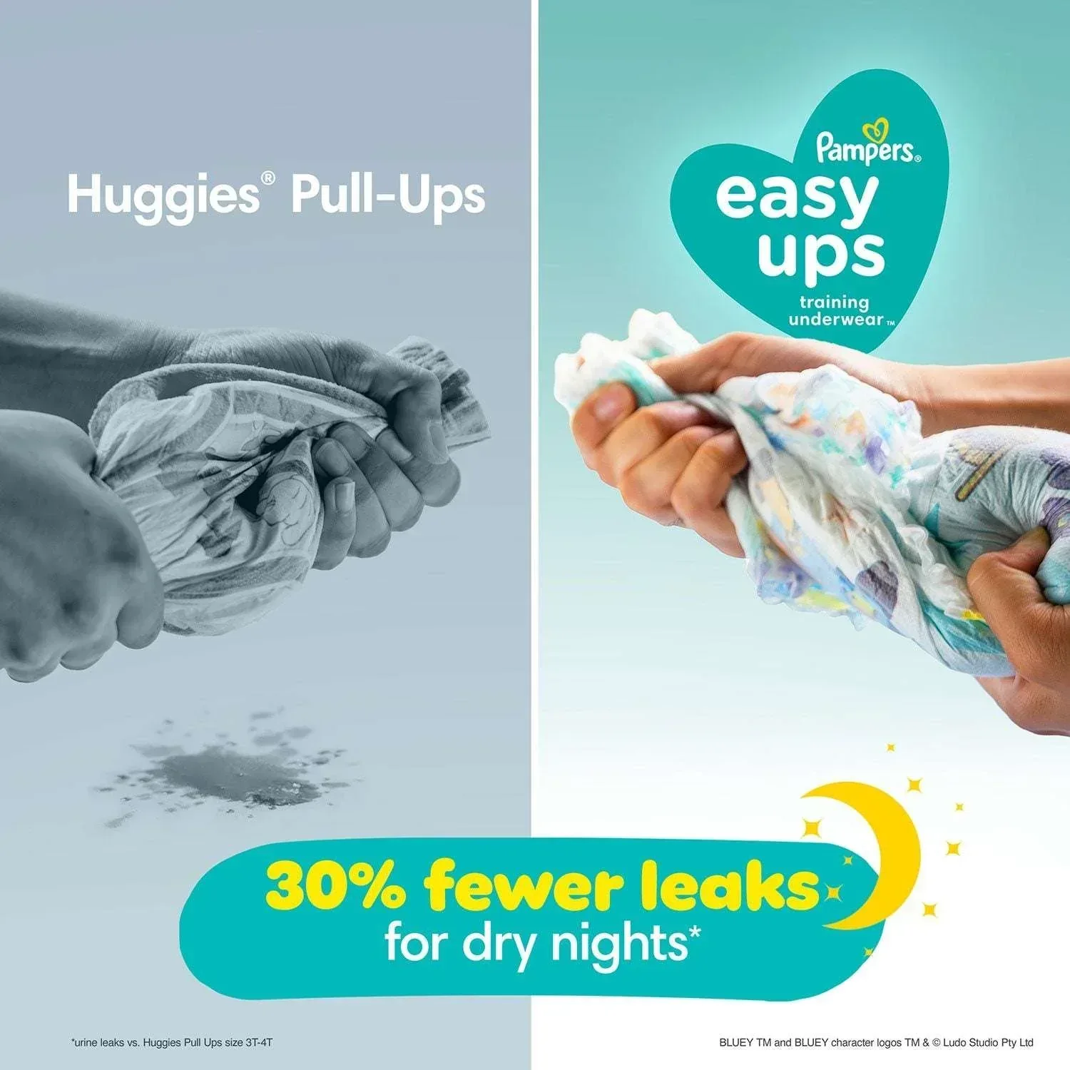 Pampers Easy Ups Training Pants Underwear, Sizes 2T-6T - Image 19