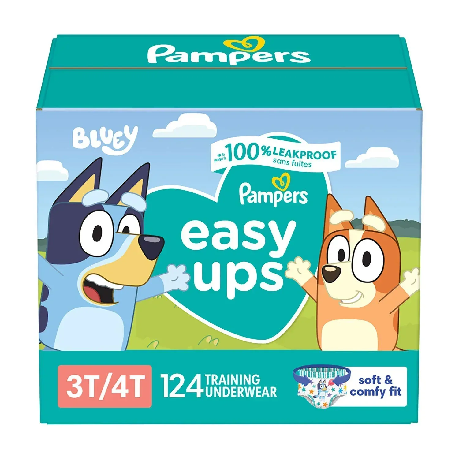 Pampers Easy Ups Training Pants Underwear, Sizes 2T-6T - Image 23