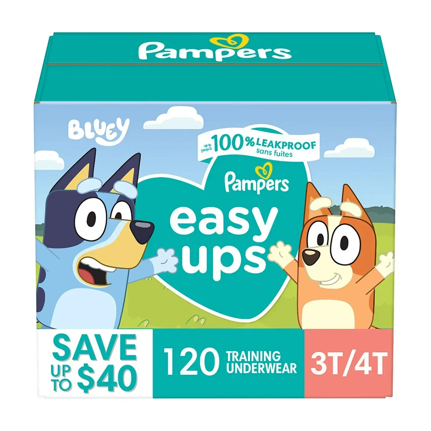 Pampers Easy Ups Training Pants Underwear, Sizes 2T-6T - Image 24