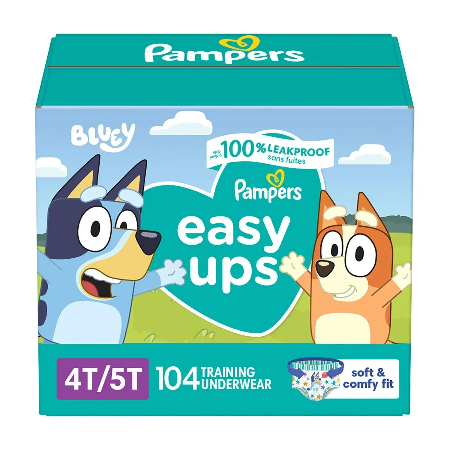 Pampers Easy Ups Training Pants Underwear, Sizes 2T-6T - Image 26
