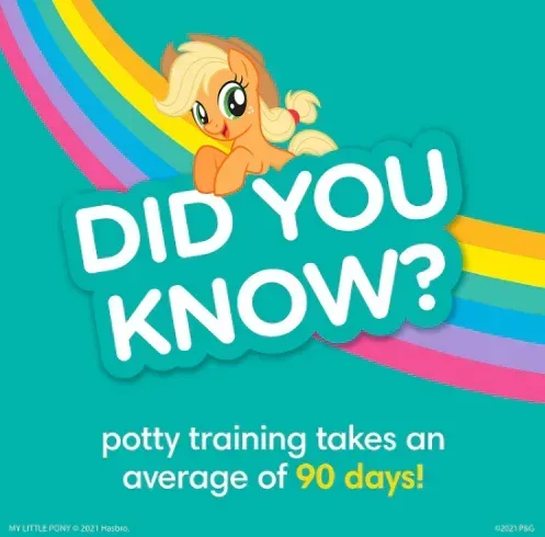 Pampers Easy Ups Training Underwear for Girls (Select Size) - Image 3