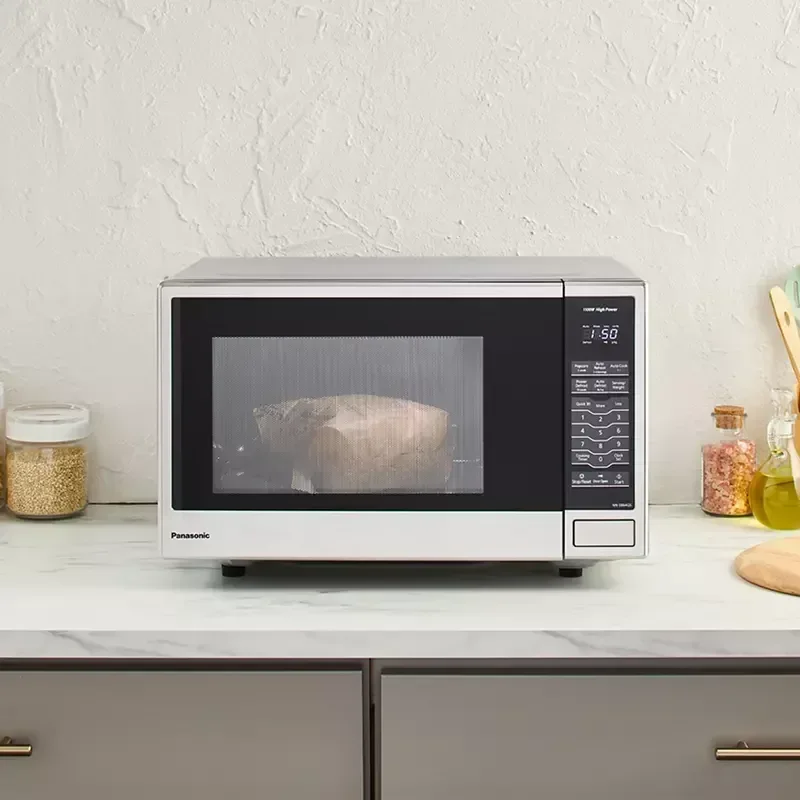 Panasonic 1.3-Cu.-Ft. Microwave Oven - Stainless Steel - Image 8