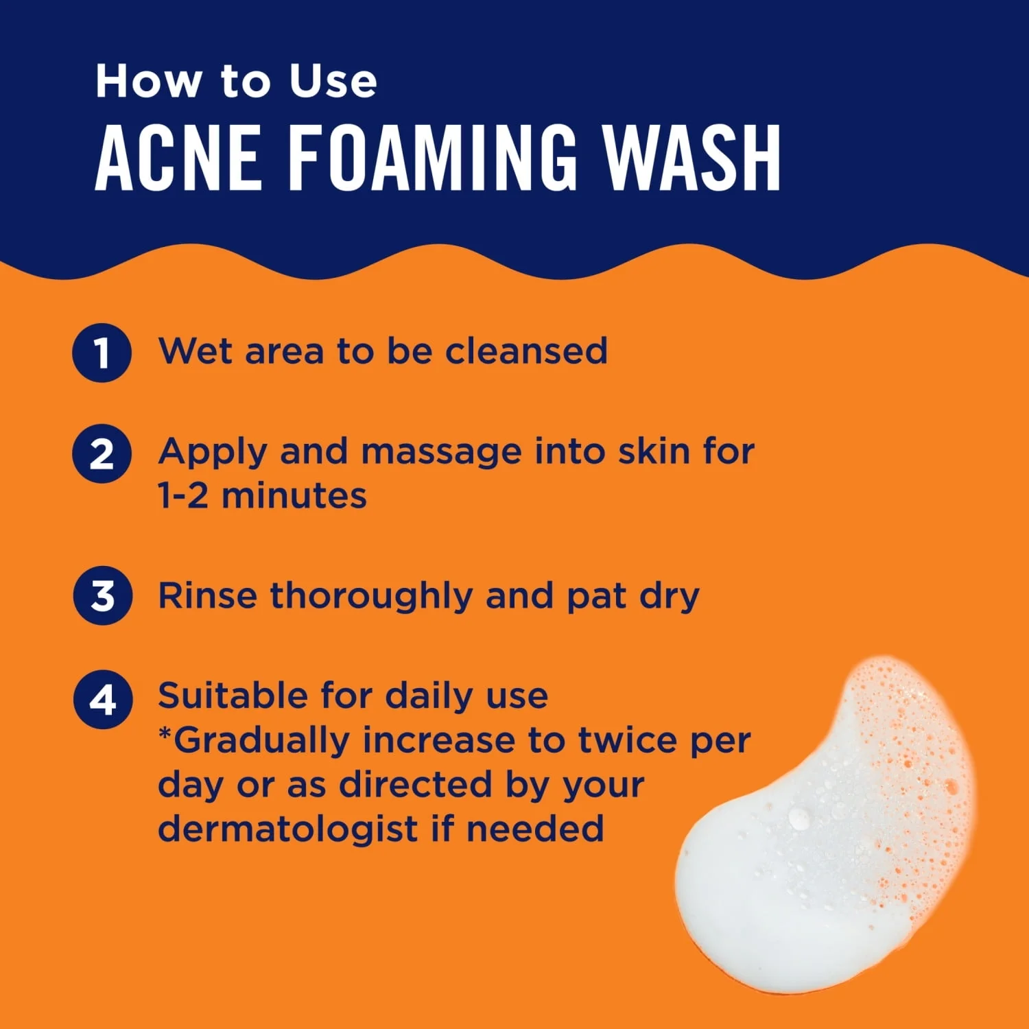 PanOxyl 10% Benzoyl Peroxide Acne Foaming Wash, Clear Acne, 5.5 Oz - Image 7