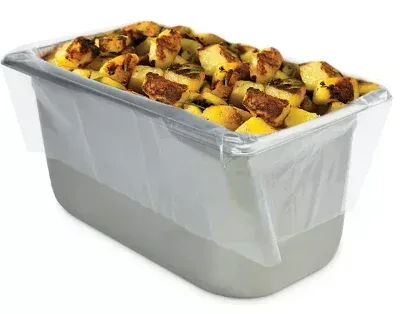 PanSaver Ovenable Pan Liners for 4” to 6" Medium and Deep Third and Quarter Size Pans (100 pk.) - Image 2
