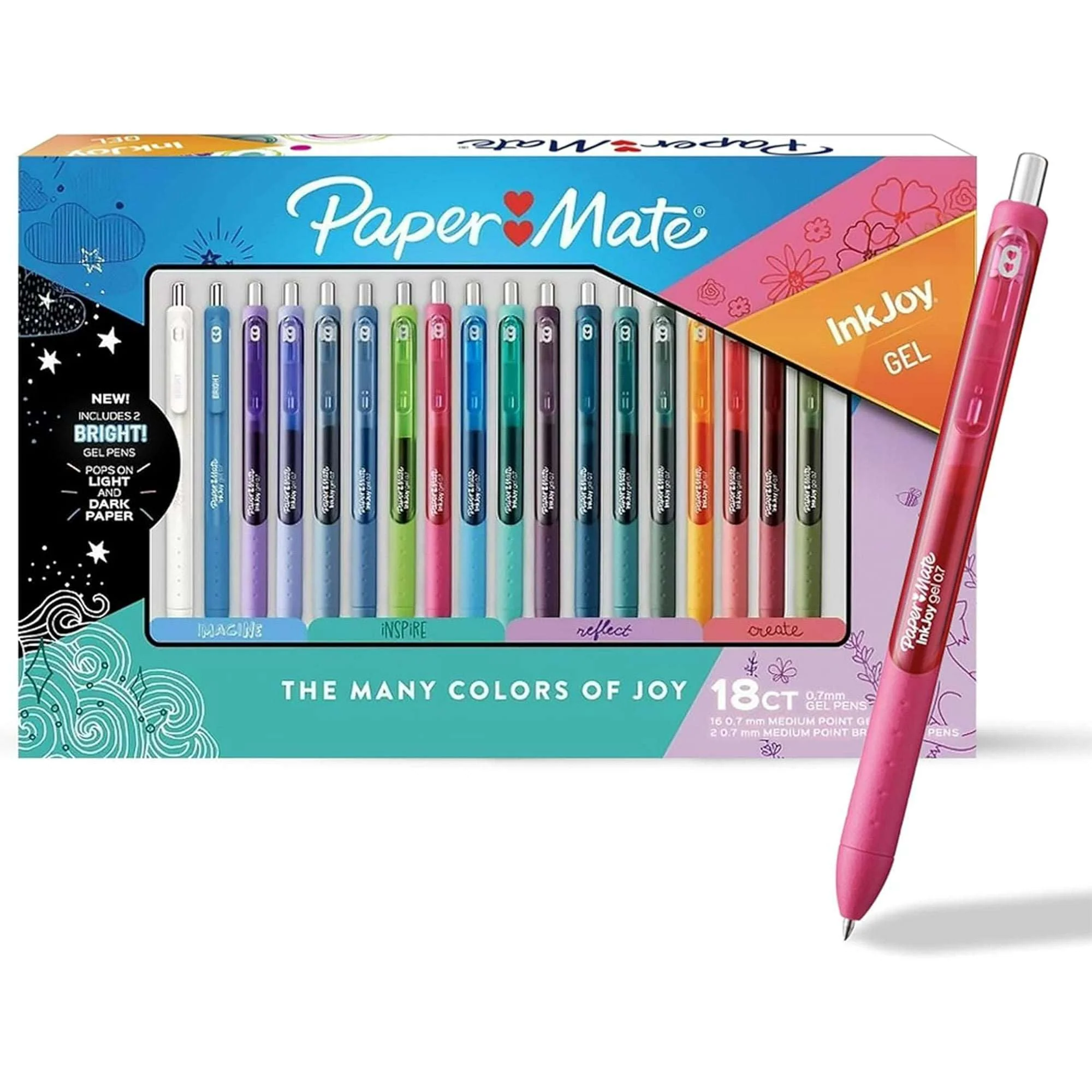 Paper Mate InkJoy Gel Pens, Medium Point (0.7 mm), Assorted Colors - Image 10