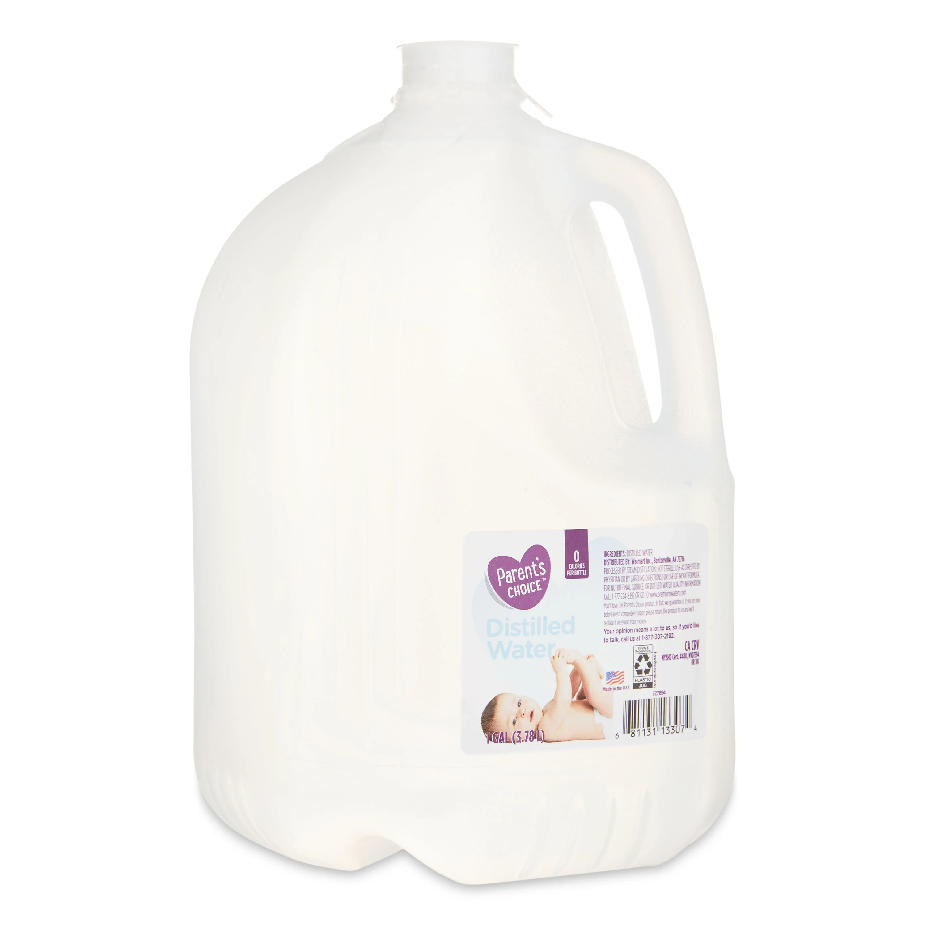 Parent's Choice Distilled Water, 1 Gallon - Image 4