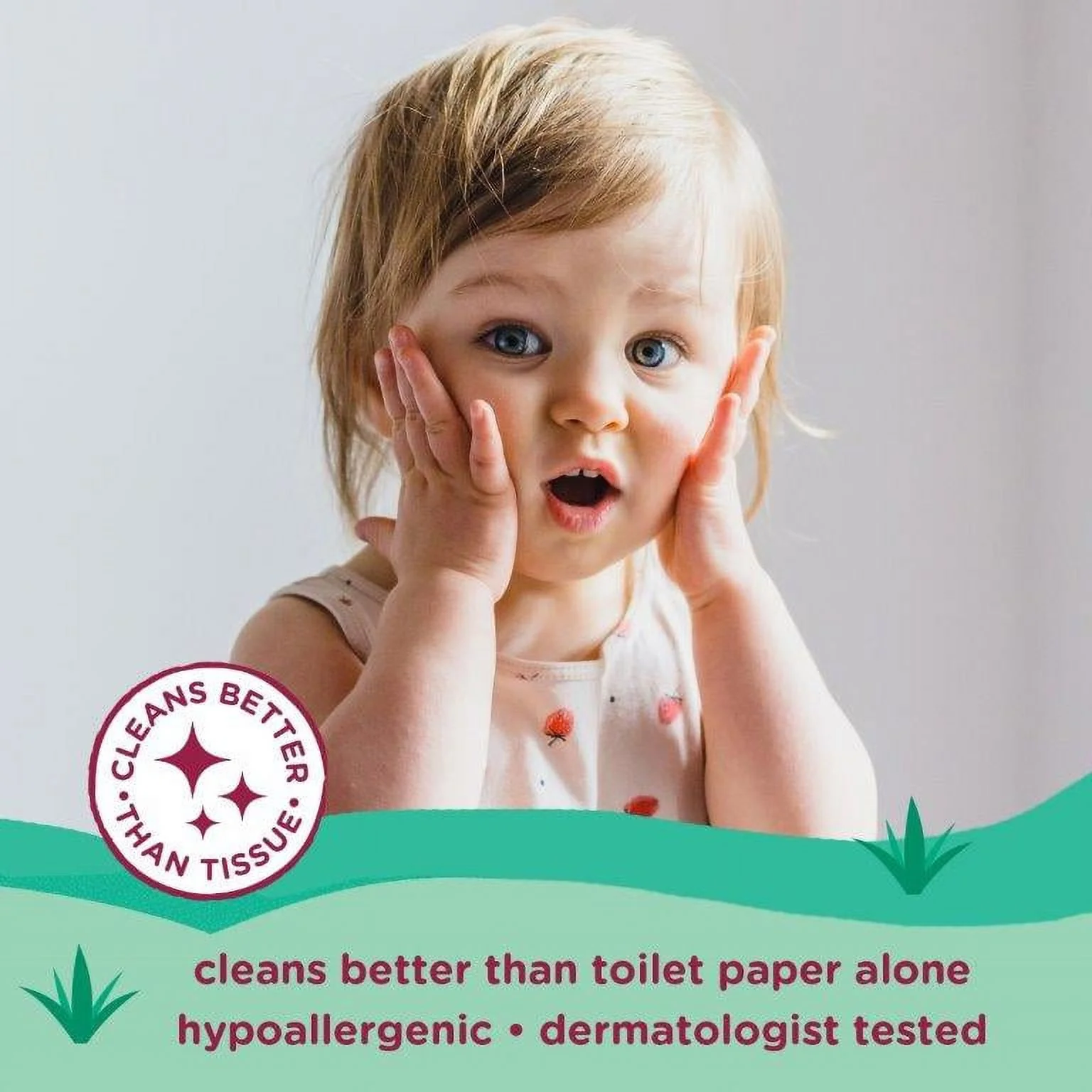 Parent's Choice Flushable Melon berry Scented Wipes (Choose Your Count) - Image 6