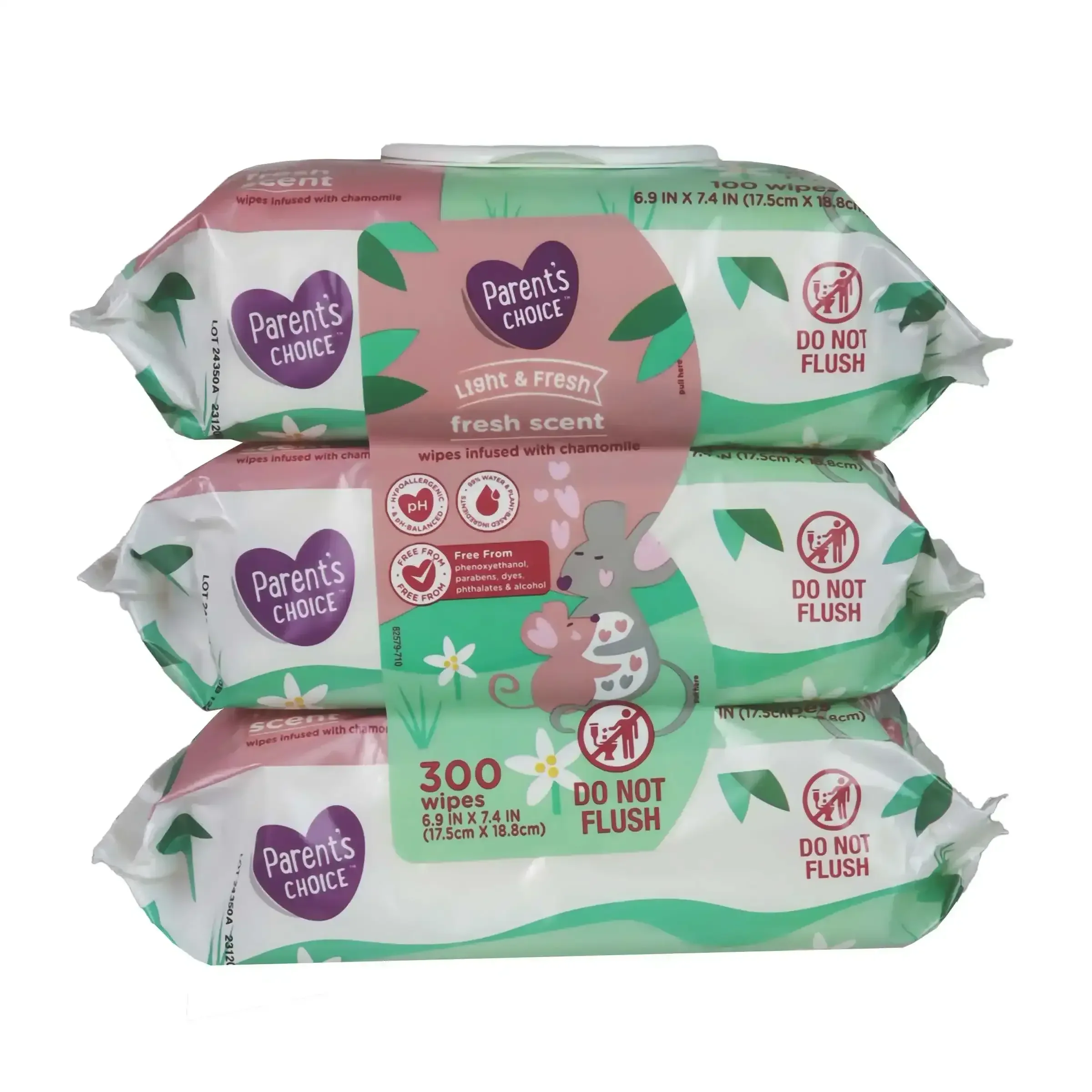 Parent's Choice Fresh Scent Baby Wipes - Image 7