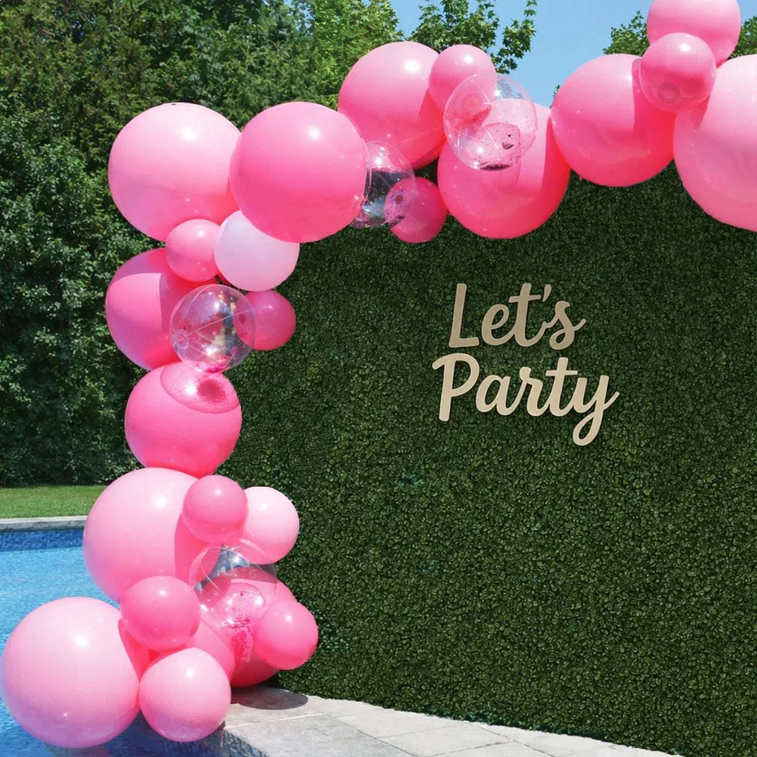 PartyAire 18' Reusable PVC Balloon Arch, 28 pc. - Image 11