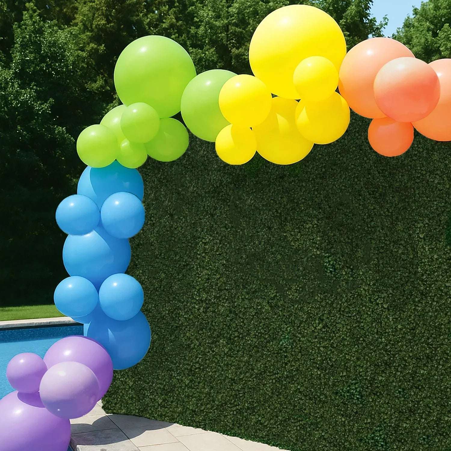 PartyAire 18' Reusable PVC Balloon Arch, 28 pc. - Image 13