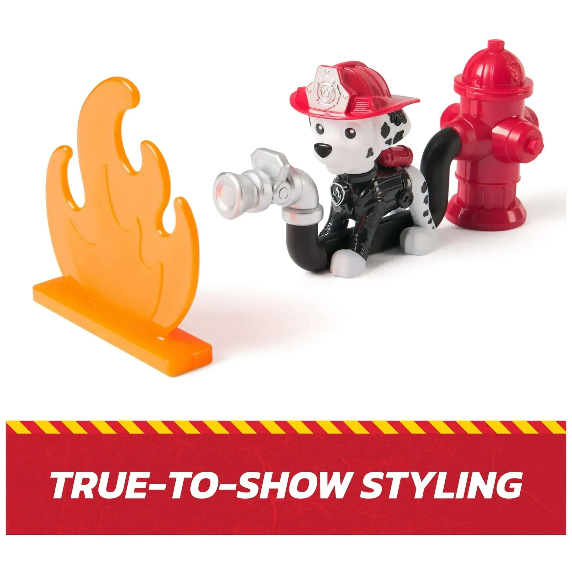 PAW Patrol Fire Rescue Mission Set - Chase, Marshall, Skye, Rubble, Rocky & Zuma Figures for Kids 3+ - Image 6
