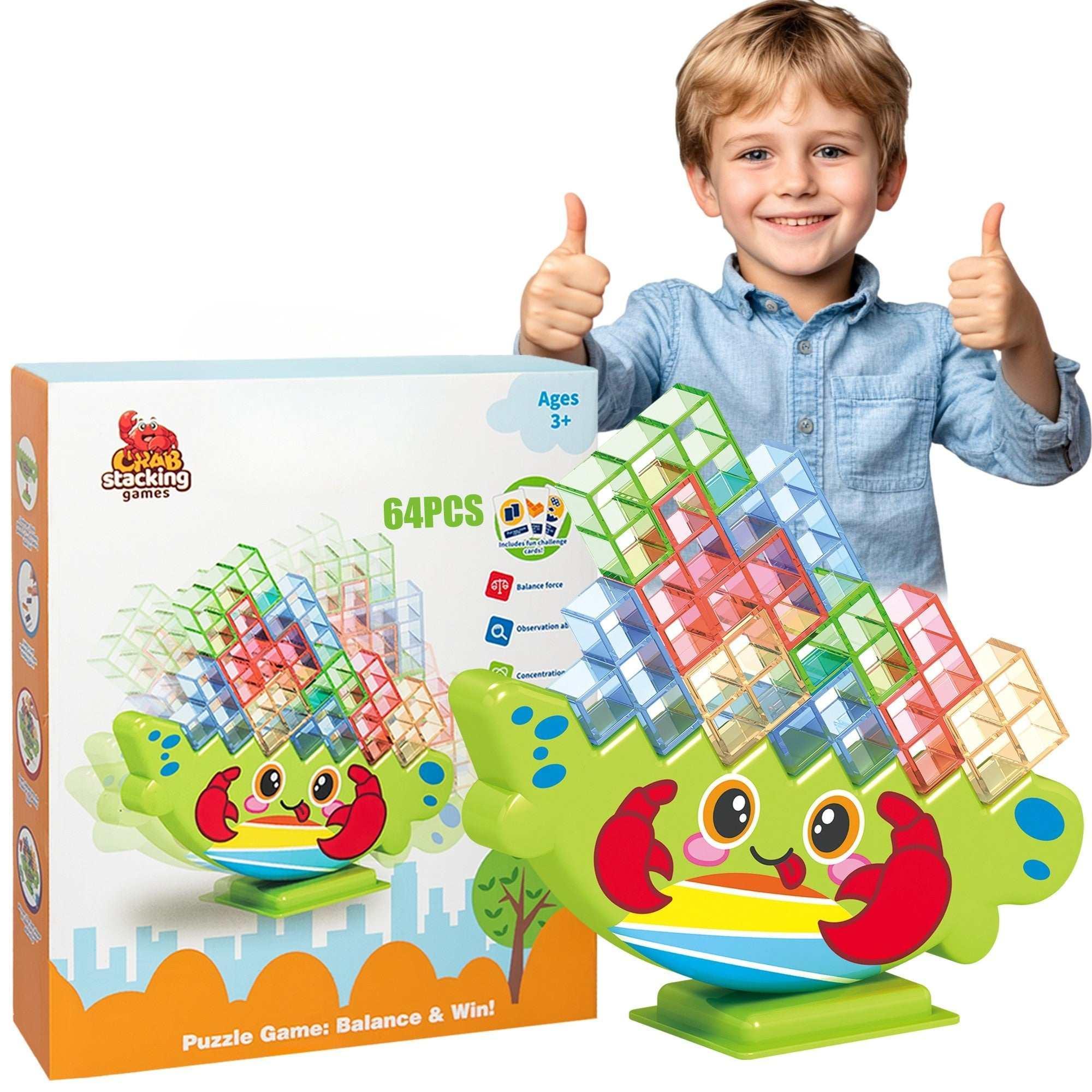 PBALPADL Dinosaur Balance Stacking Blocks by Lktvy. 48PCS Educational STEM Toy for Kids Ages 3+, Safe ABS Construction, Fun Family Game for Focus & Fine Motor Skills - Image 9