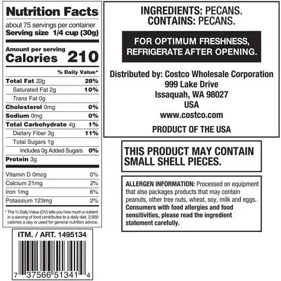 Pecan Pieces, 5 lbs - Image 2