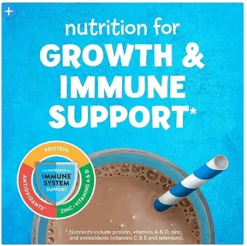 PediaSure Grow and Gain Nutrition Shake for Kids, Chocolate (8 fl. oz., 24 pk.) - Image 3