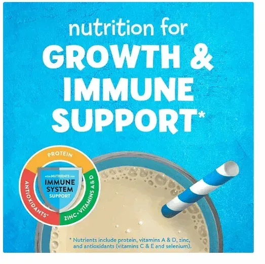 PediaSure Nutritional Grow & Gain Shake with Fiber, Strawberry 7.4 fl. oz., 24 pk. - Image 2