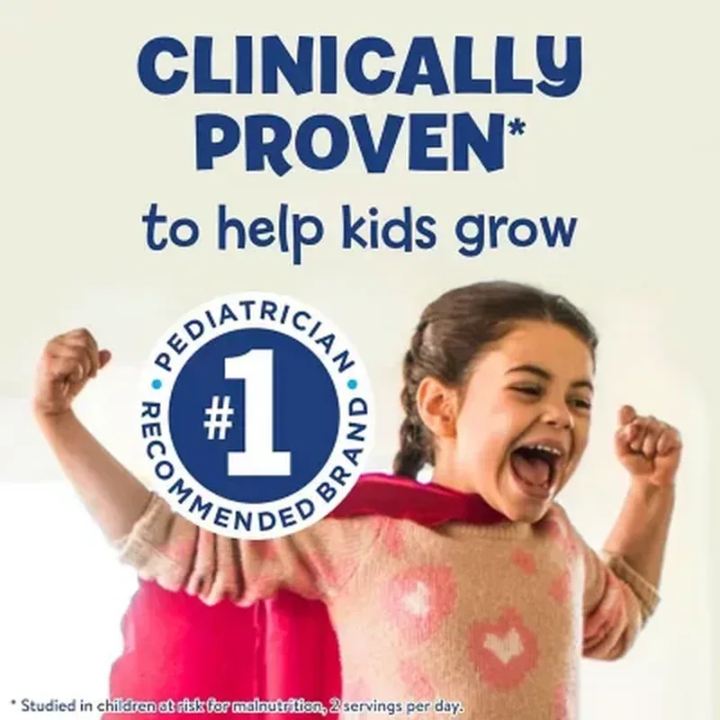 Pediasure Nutritional Grow & Gain Shake with Fiber, Strawberry (7.4 Fl. Oz., 24 Pk.) - Image 5