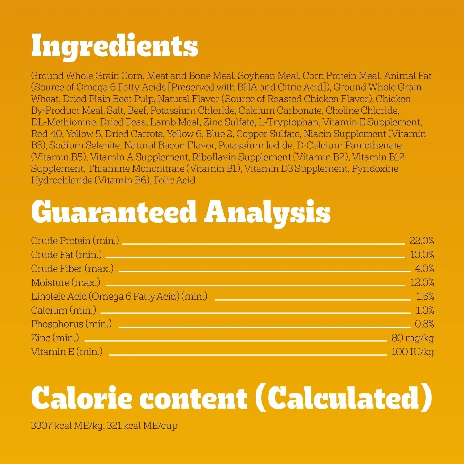 Pedigree Adult Dry Dog Food Roasted Chicken & Vegetable Flavor With Bacon Flavored Bites - Image 9