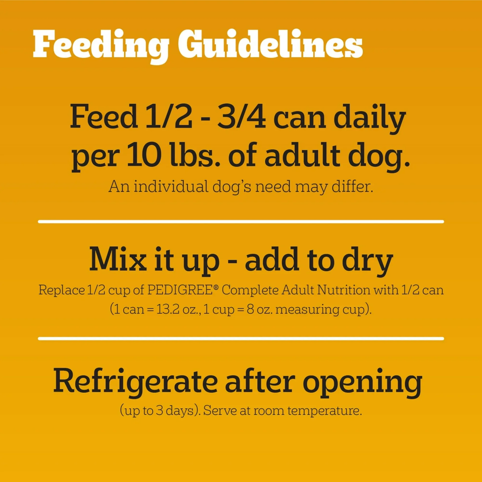 Pedigree Choice Cuts In Gravy Adult Wet Dog Food Steak & Vegetable Flavor, 13.2 oz Cans 12 Pack - Image 10