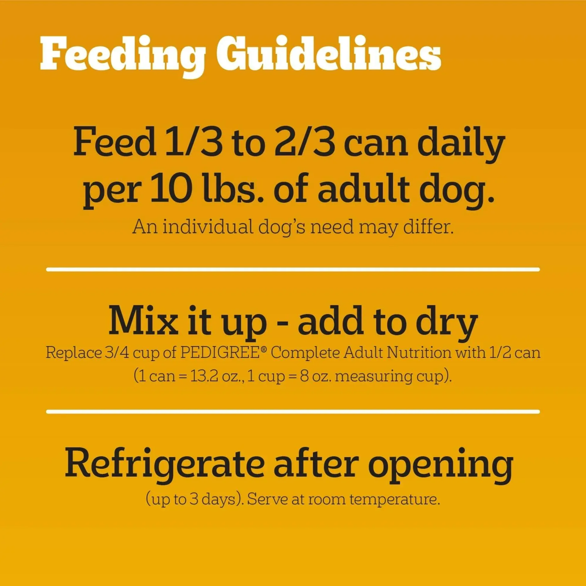 Pedigree Chopped Ground Dinner Beef Bacon & Cheese Flavor Adult Wet Dog Food, (12) 13.2 oz Cans - Image 11