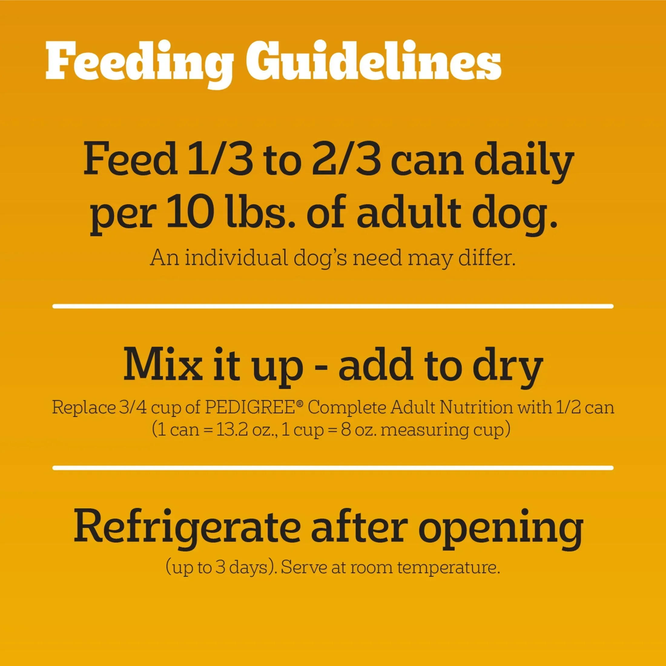 Pedigree Chopped Ground Dinner Chicken & Bacon Variety Pack Wet Dog Food, (12) 13.2 oz Cans - Image 11