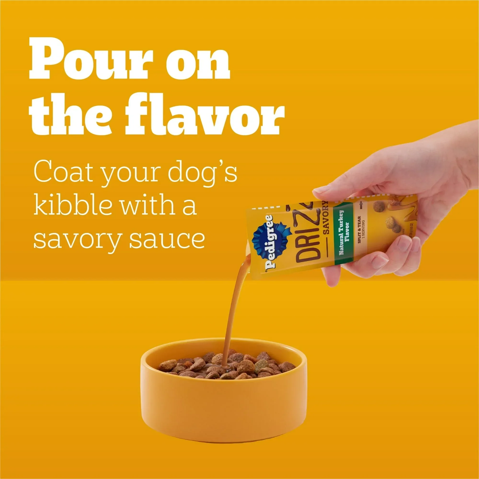 Pedigree Drizzlers Natural Flavor Savory Sauce Wet Dog, 2.1 Oz Twin Pouch (5 Pack) - Image 35