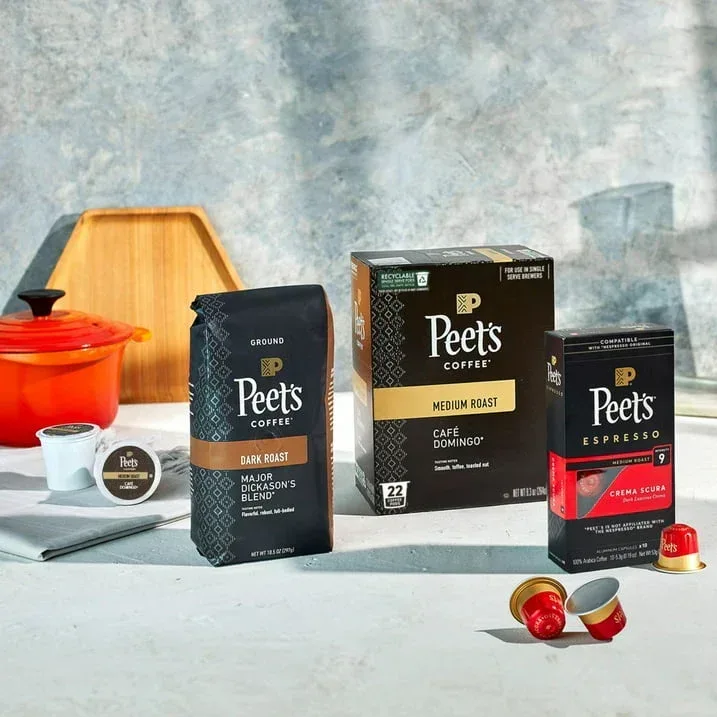 Peet's Coffee Big Bang Premium Medium Roast Single Serve Coffee Pods, 22 Count - Image 2