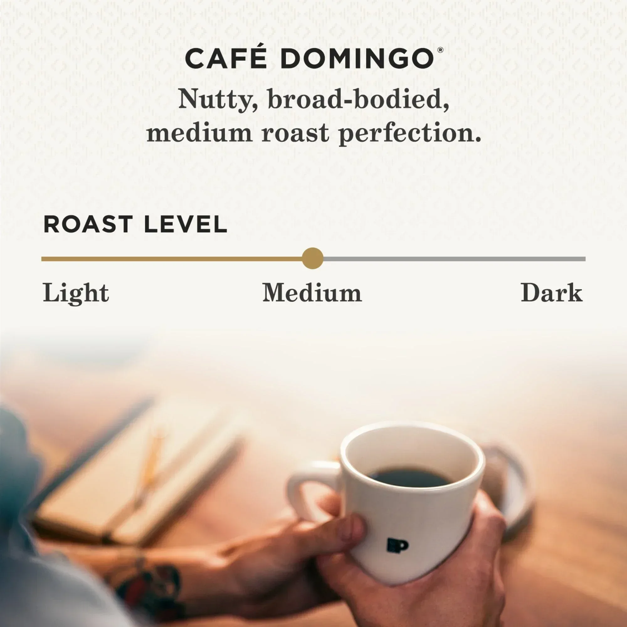 Peet's Coffee Cafe Domingo Blend Premium Medium Roast Single Serve Coffee Pods, 22 Count - Image 7