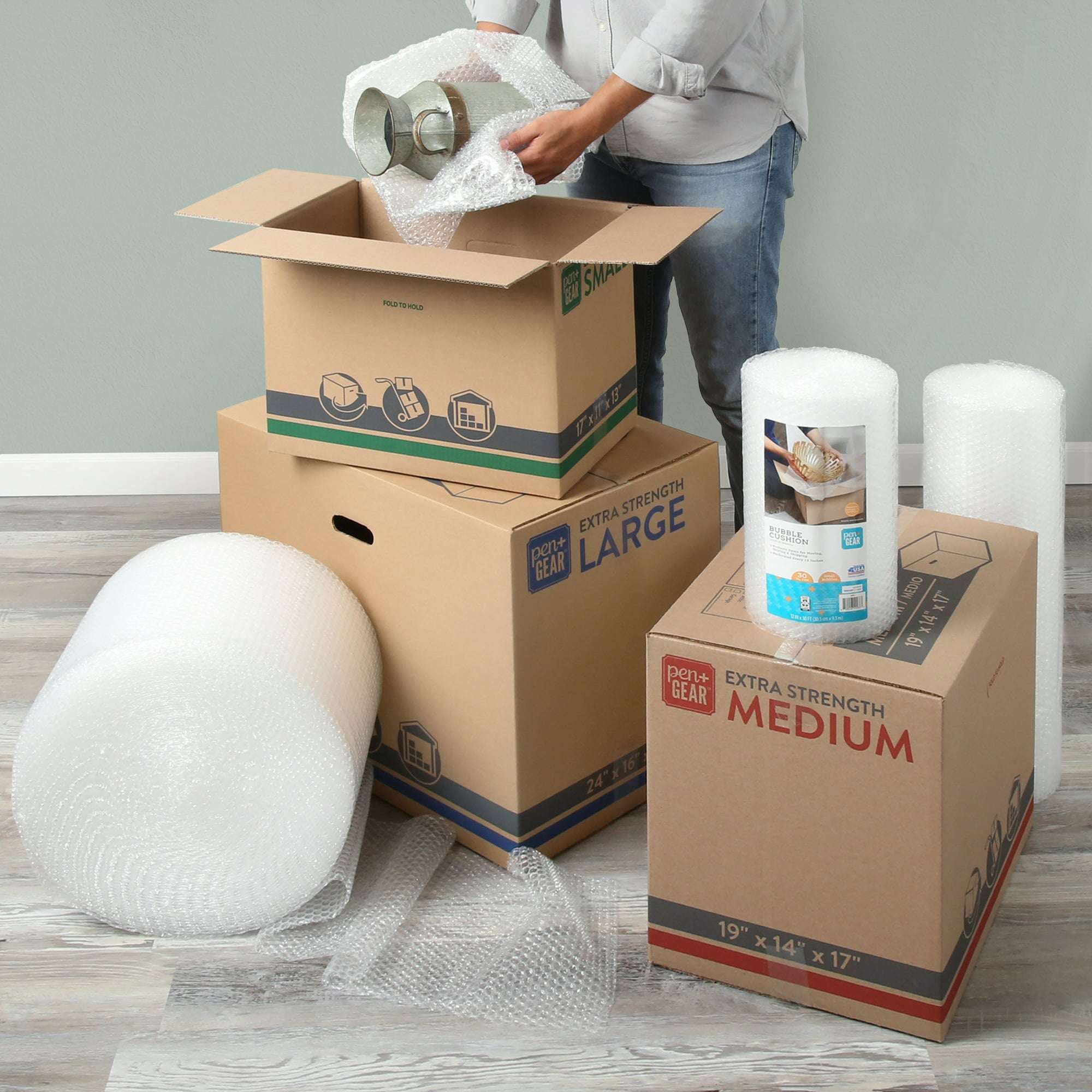 Pen + Gear 12" x 100' Bubble Cushion 3/16" - Image 3