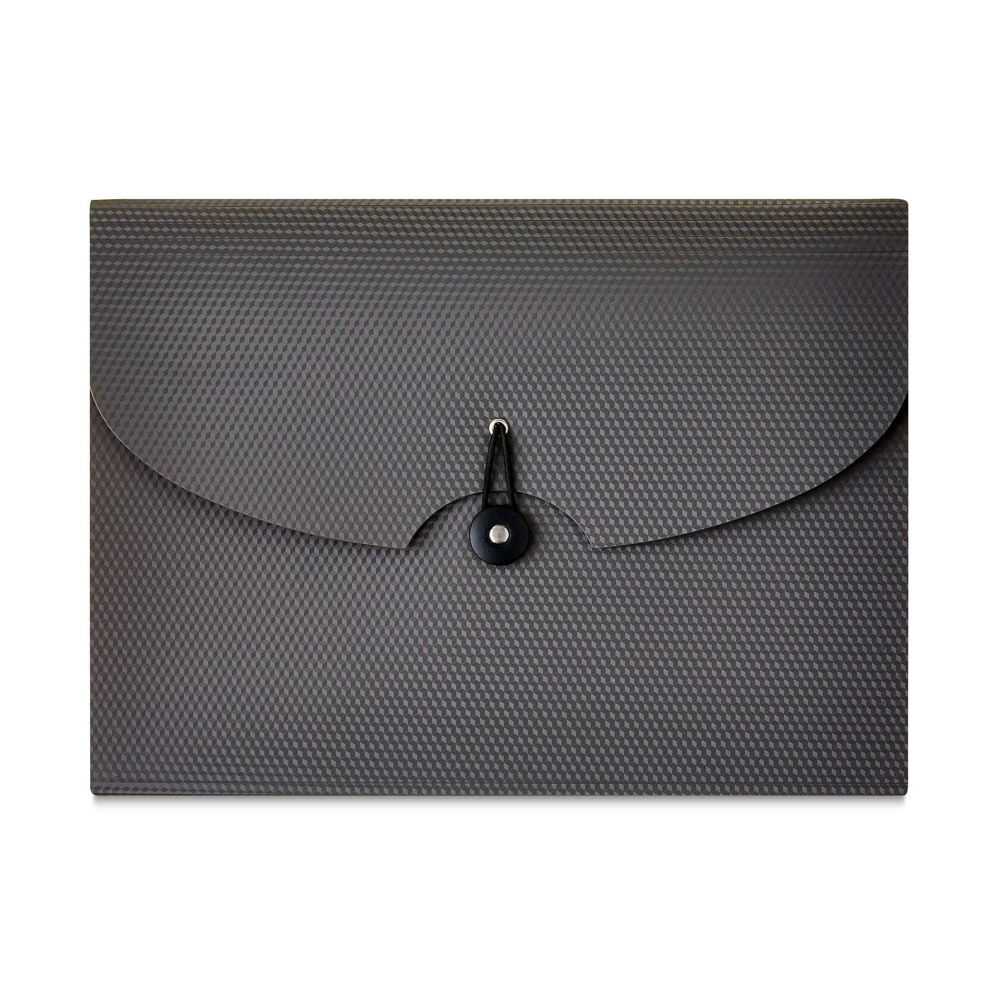 Pen+Gear 13-Pocket Letter-Size Expanding File Folder, Textured Gray - Image 6