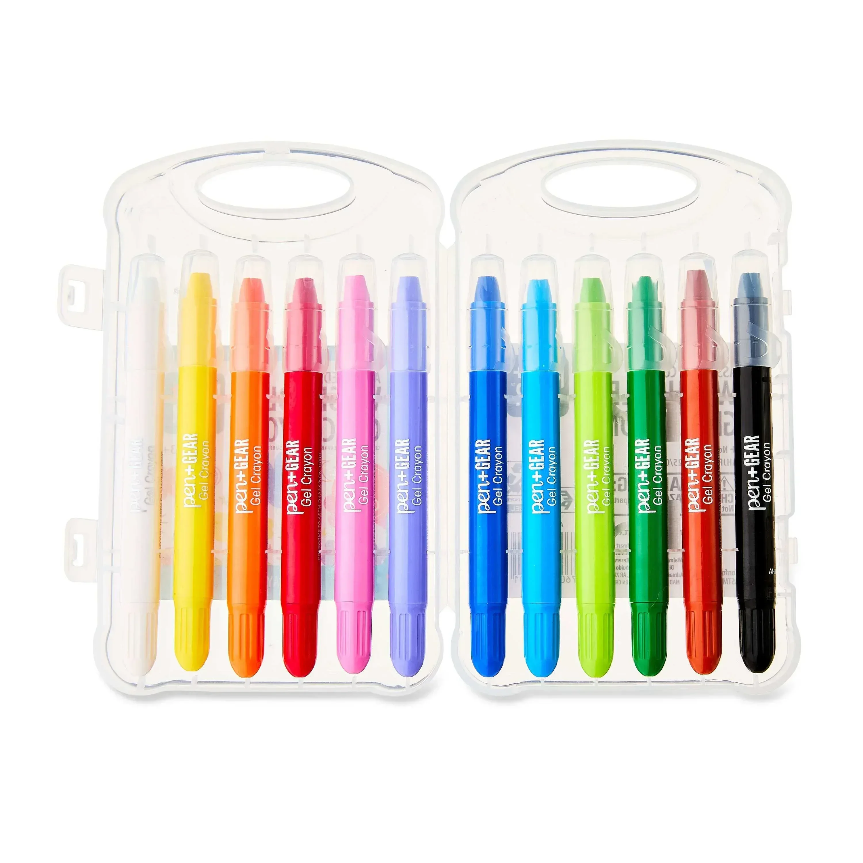 Pen+Gear Assorted Color Washable Gel Crayons, 12 Count - Image 4
