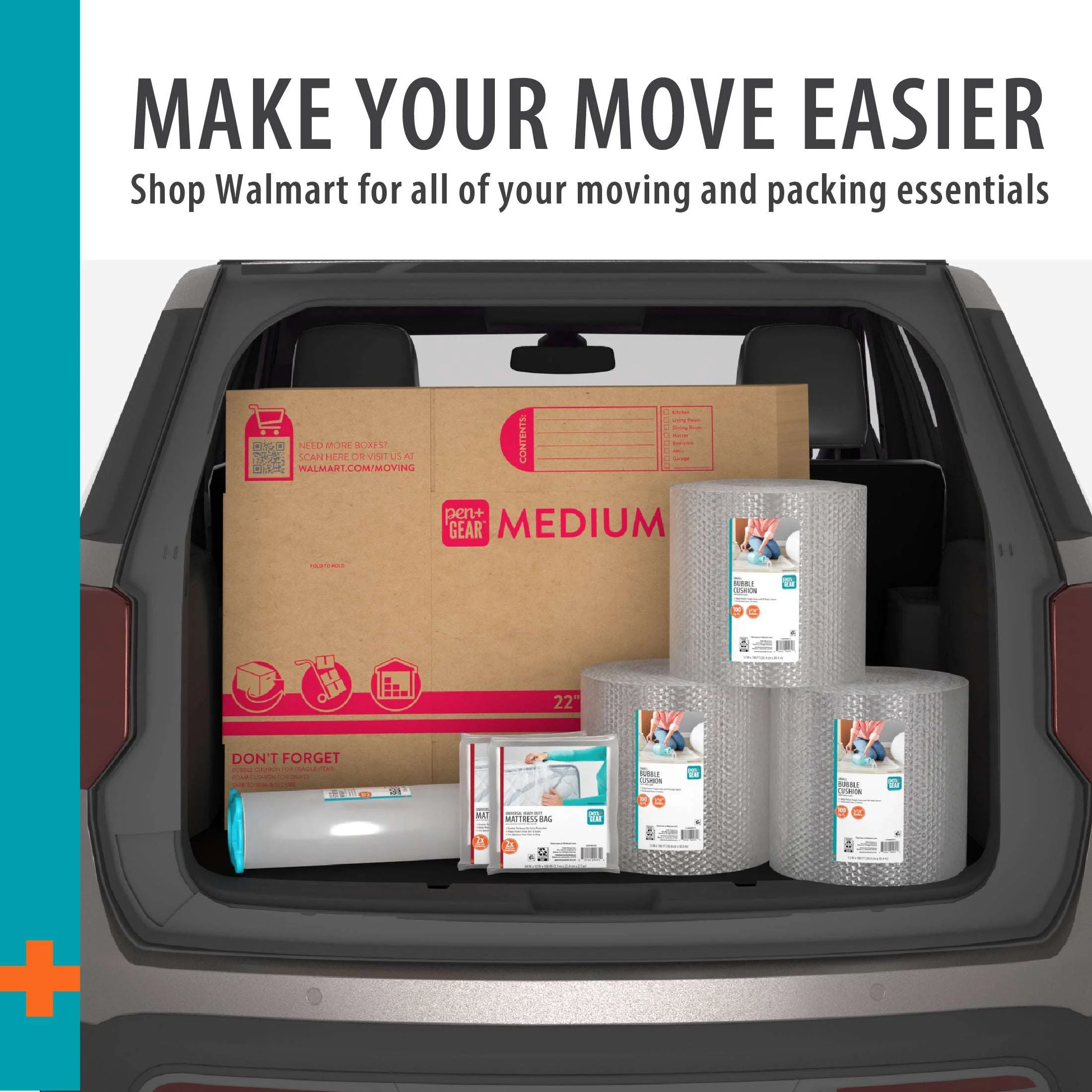 Pen+Gear Medium Moving Boxes, 22 in. L x 13 in. W x 15 in. H, Kraft - Image 8