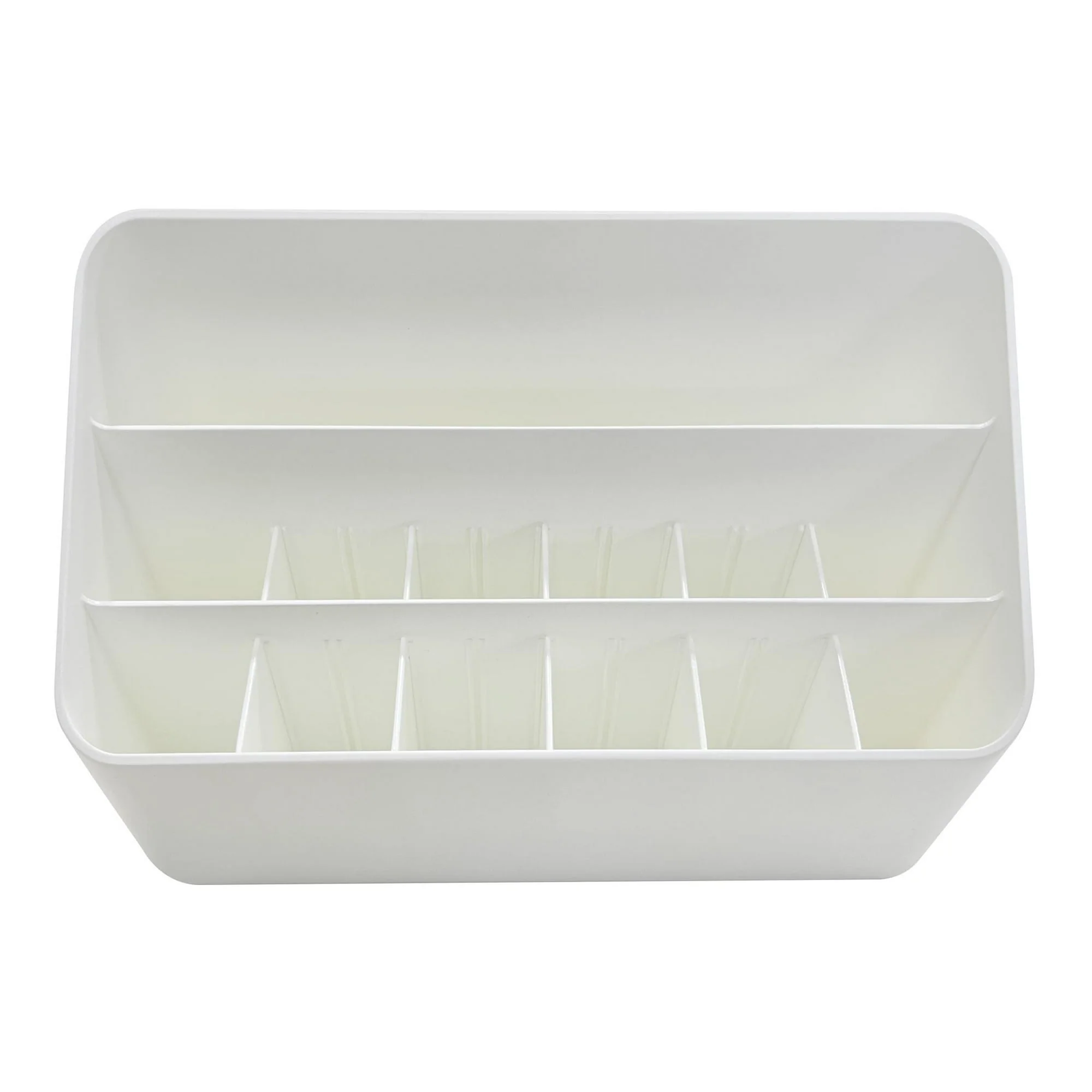 Pen+Gear White All in One Desktop Storage Organizer for School and Office Supplies - Image 2